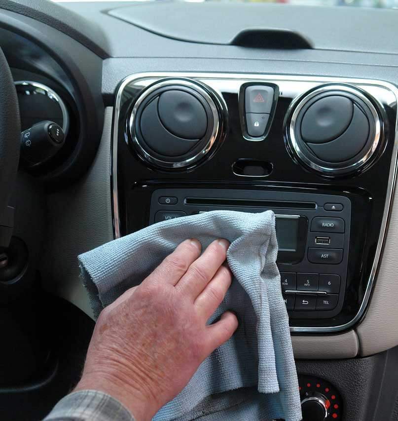 cleaning inside an suv